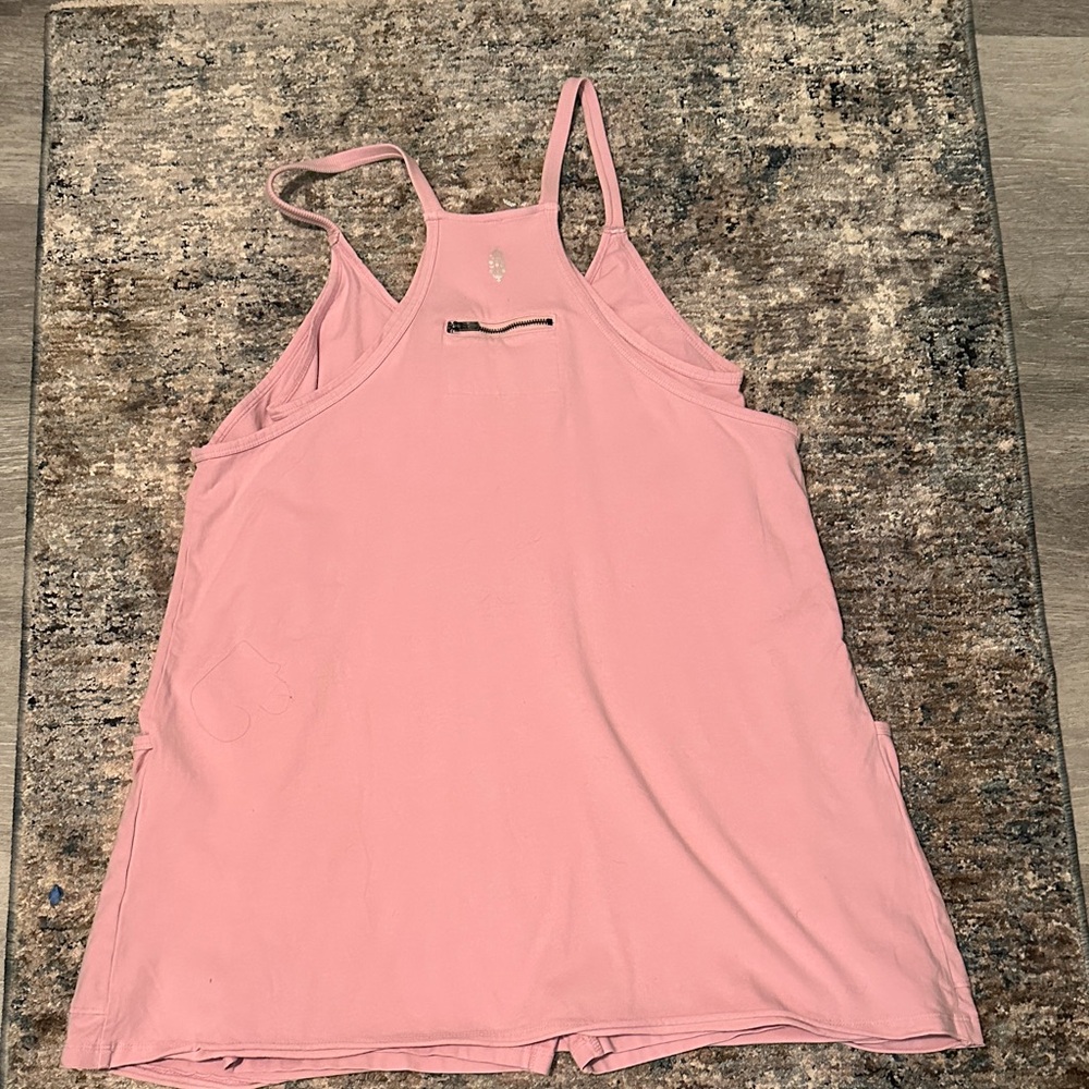 FP Movement by Free People Hot shot Blush Pink Purple Mini Dress large cute - Picture 3 of 6